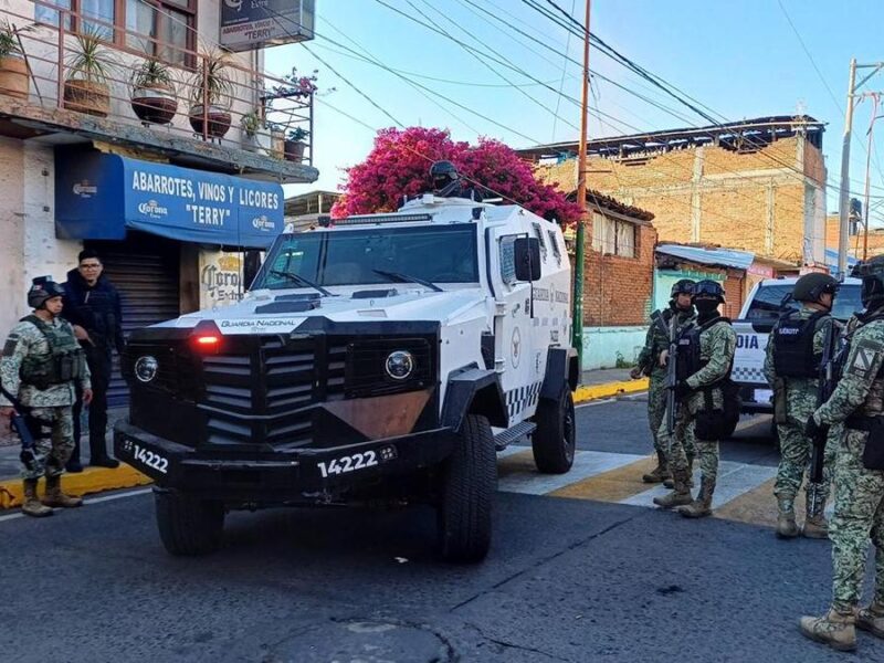 Capturan a líder delincuencial en operativo conjunto en Zacapu