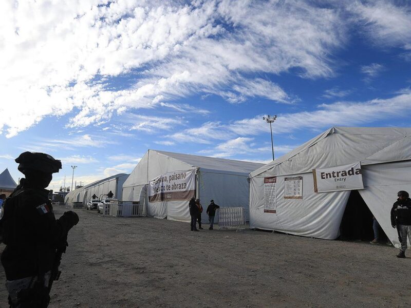 centro deportados Trump en Ciudad Juárez