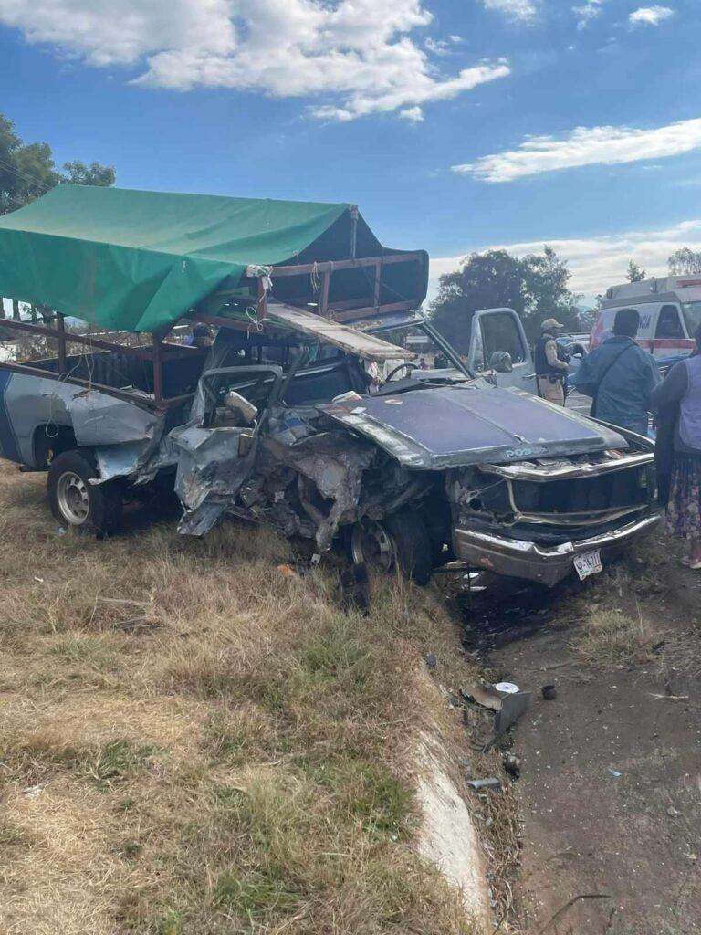 choque camionetas mujer sin vida Quiroga 1