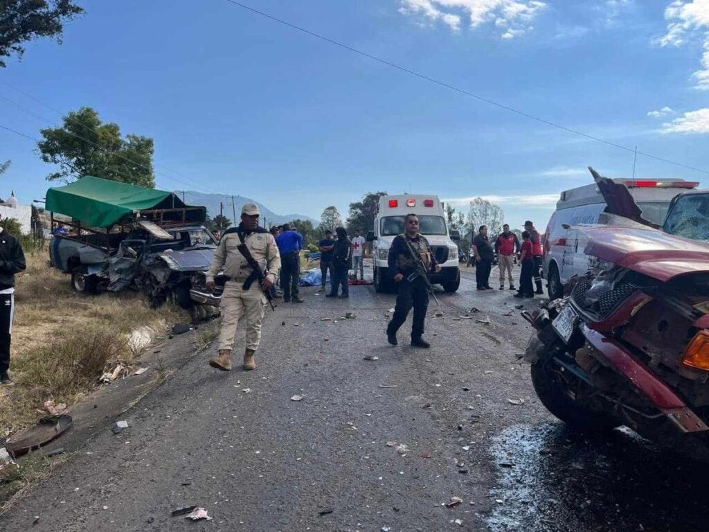 choque camionetas mujer sin vida Quiroga