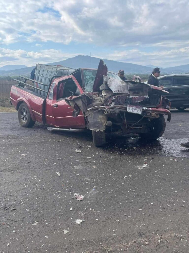 choque camionetas mujer sin vida Quiroga 2