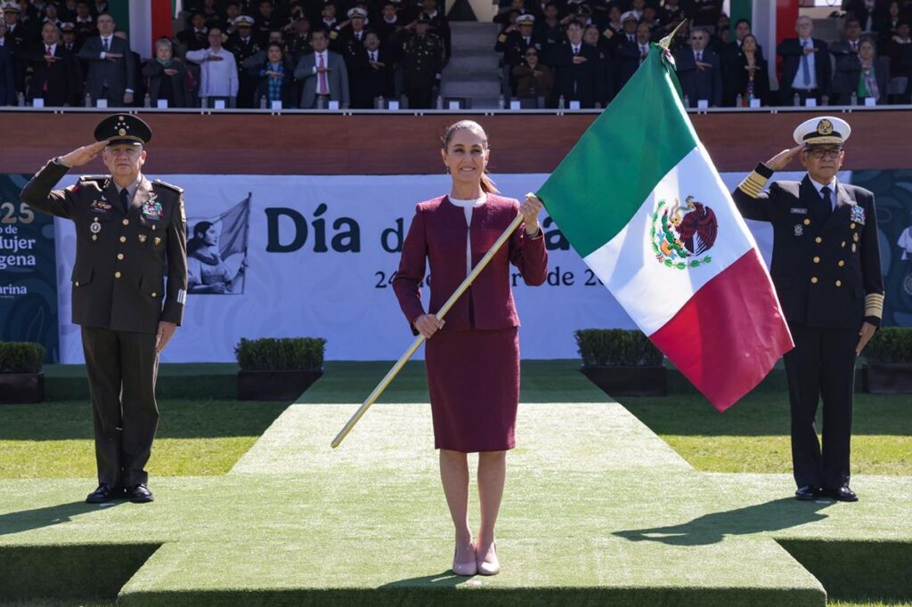 Claudia Sheinbaum Día de la Bandera