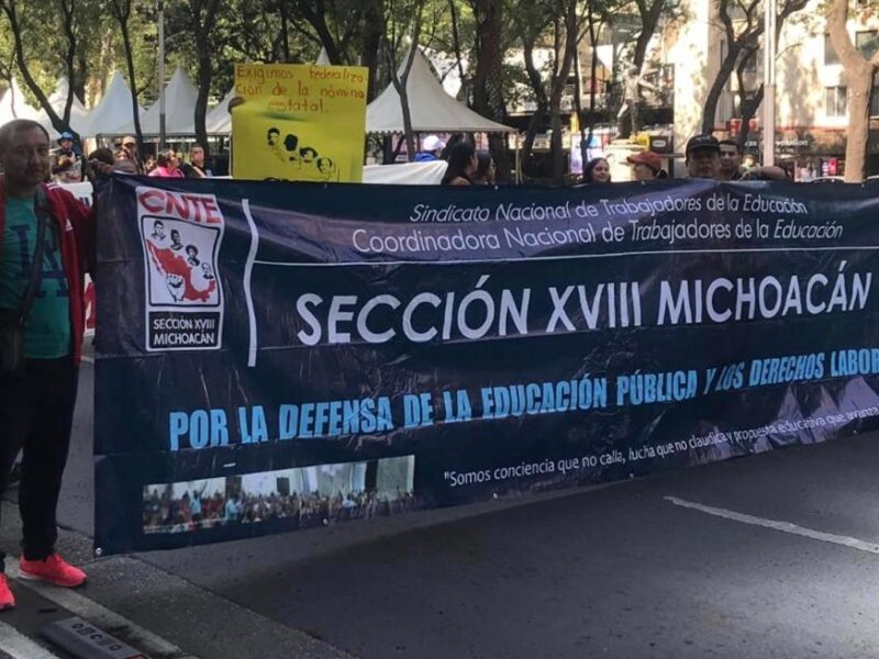 CNTE Michoacán llama a la unidad sindical; contra SEE