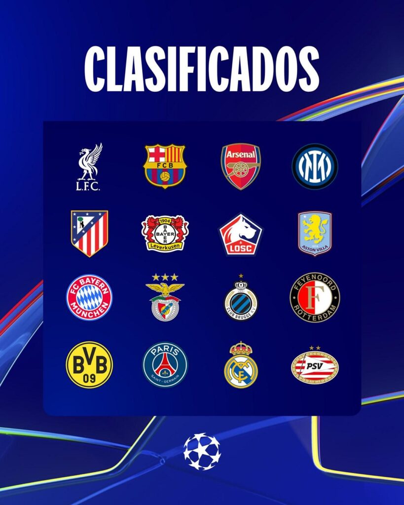 Cuándo y a qué hora y en dónde ver en VIVO, el sorteo de los octavos de final de la Champions League-1