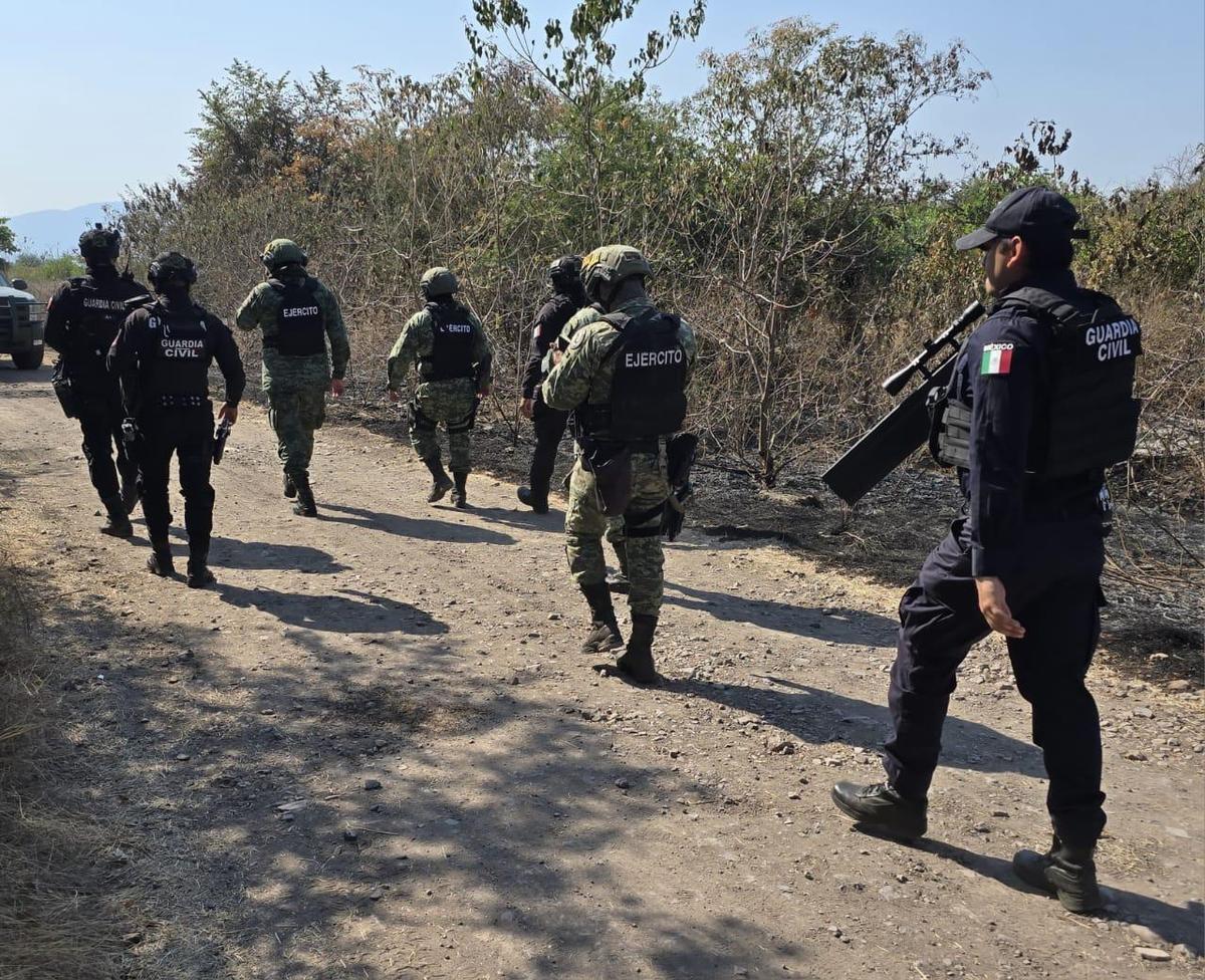 desactivación de explosivos en Tierra Caliente; SSP