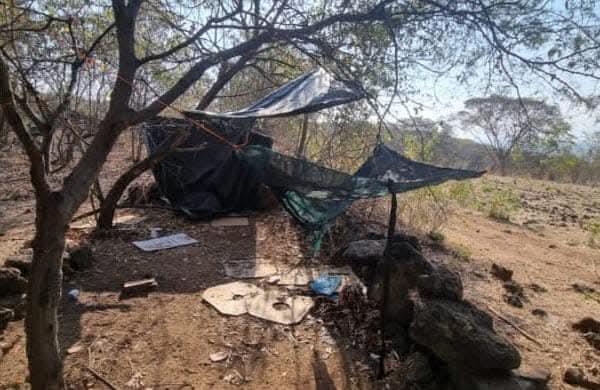 Desmantelan un narco campamento en Acahuato