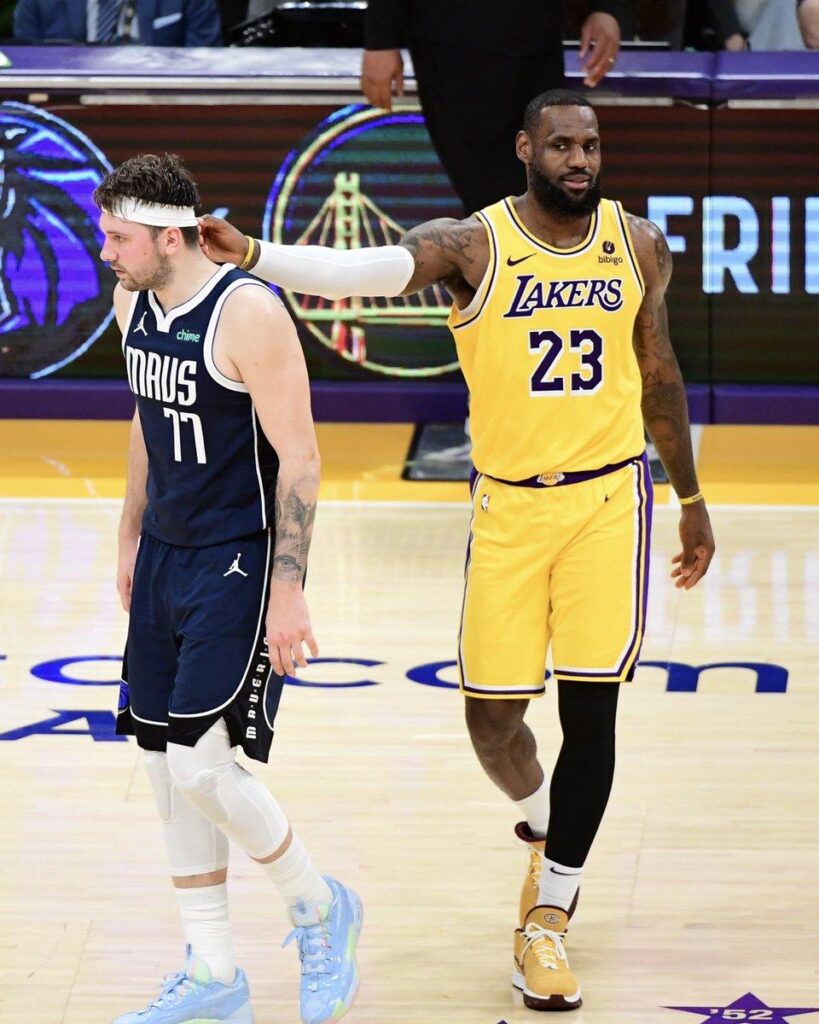 Doncic se une a LeBron en Los Lakers-1