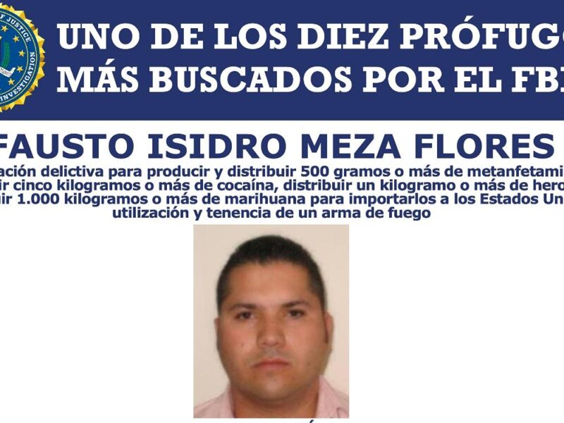 FBI: 'El Chapo Isidro' entra a la lista de los 10 más buscados