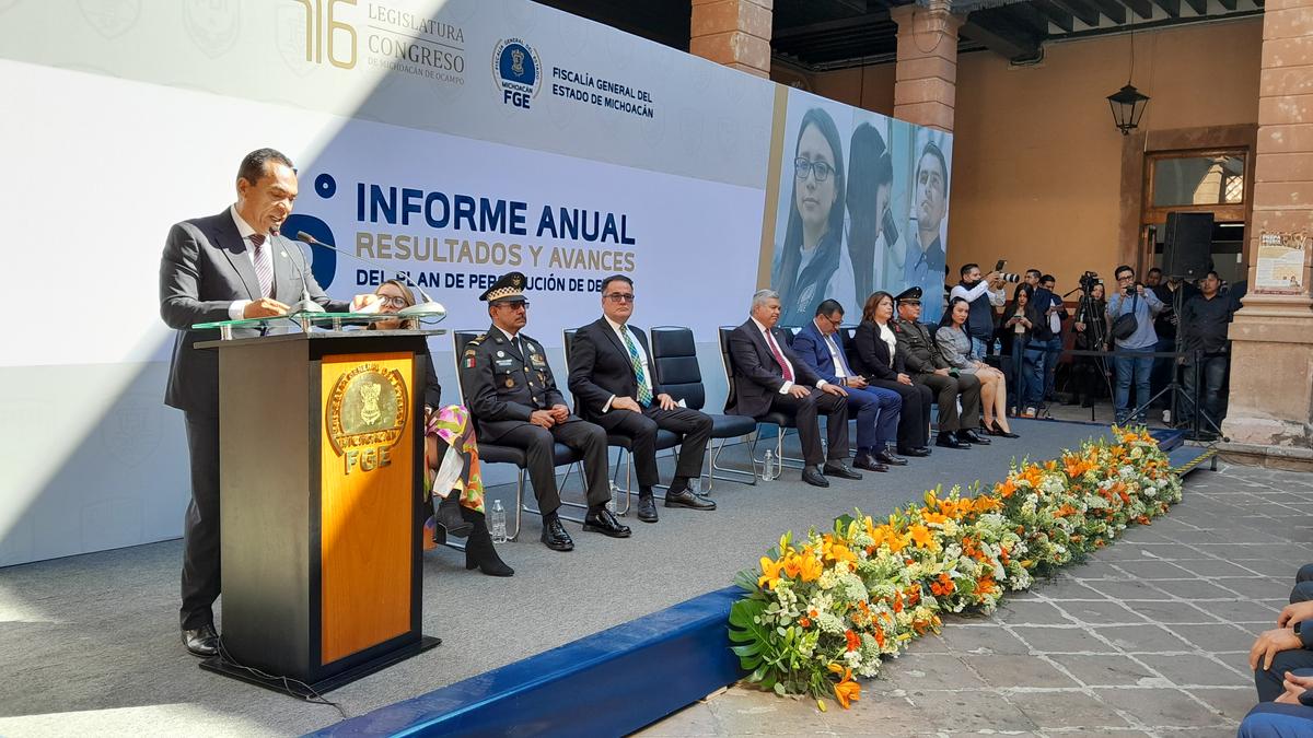 Fiscalía General de Michoacán ha sido referente de innovación: Adrián López