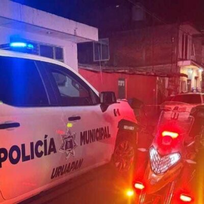 Balean a un hombre y levantan a otro, en Caltzontzin