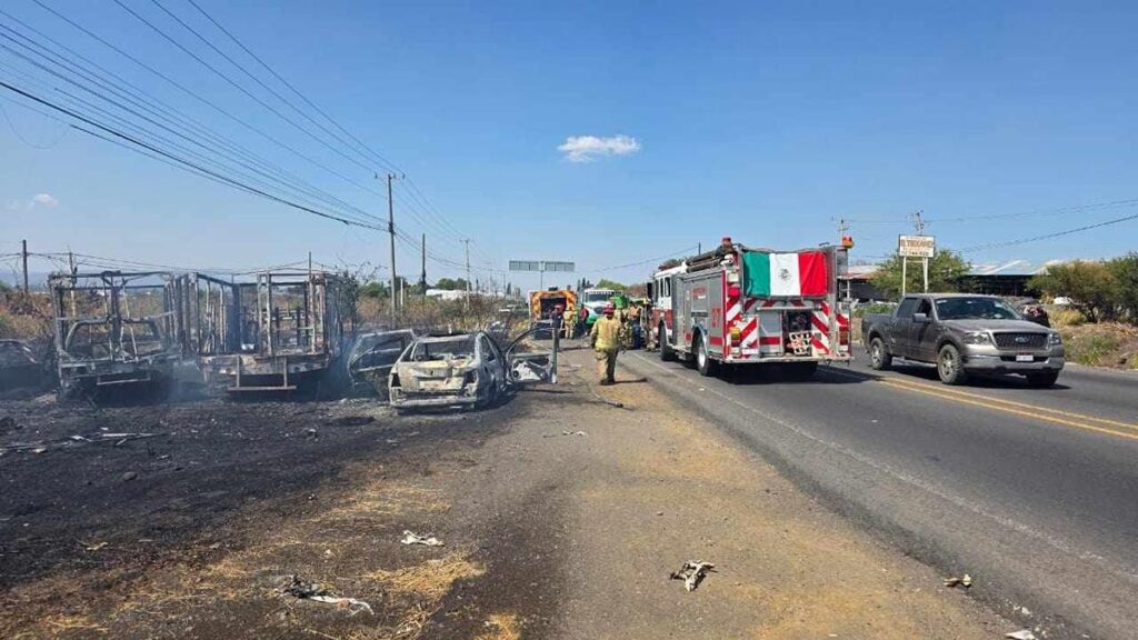 incendio pastizal vehículos yonque Zamora 1