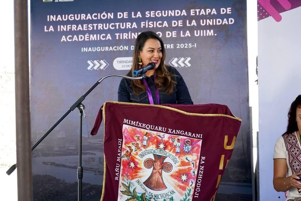 Inversión en educación, clave para el desarrollo de Zacapu, Michoacán con educación intercultural : Mónica Valdez