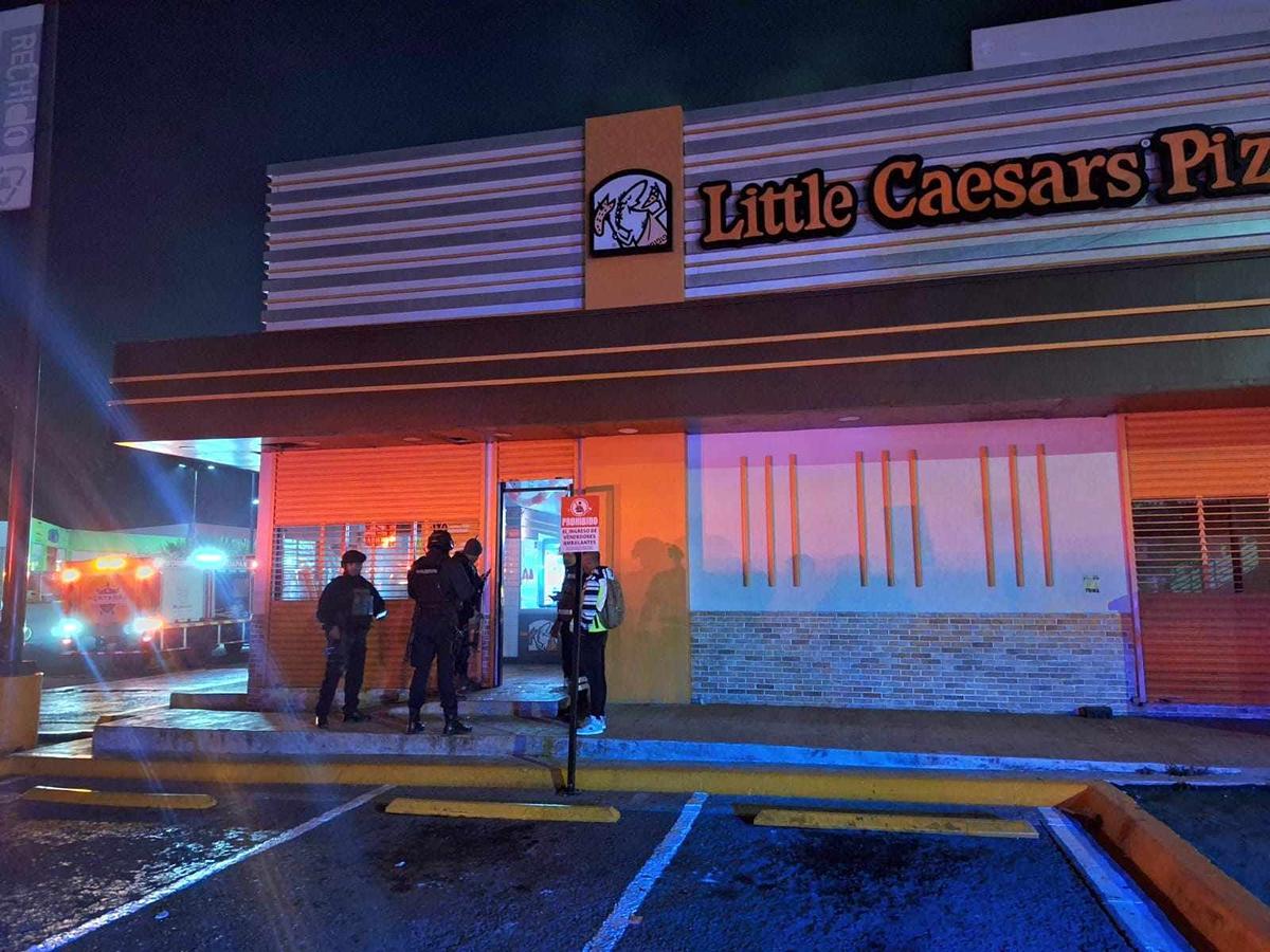 Little Caesars de Uruapan registró connato de incendio tras presunto robo