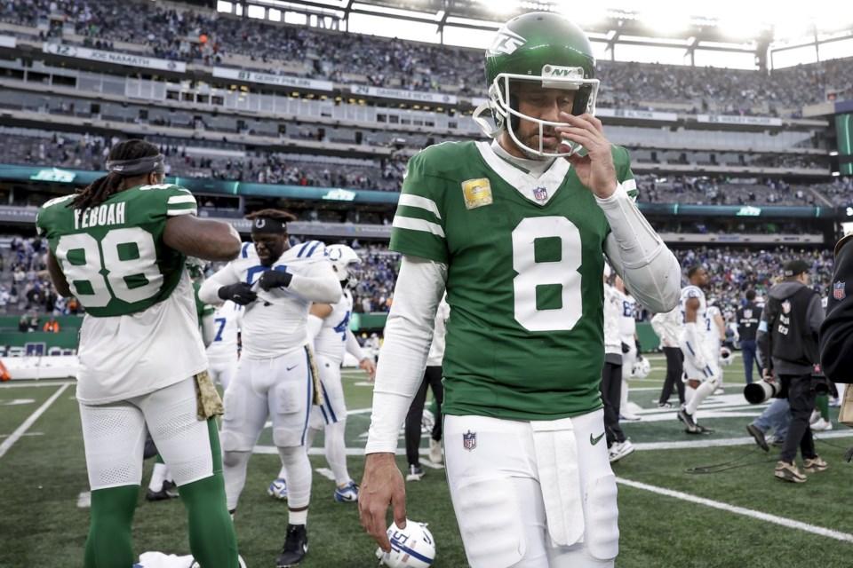 Los Jets le dan las gracias a Aaron Rodgers