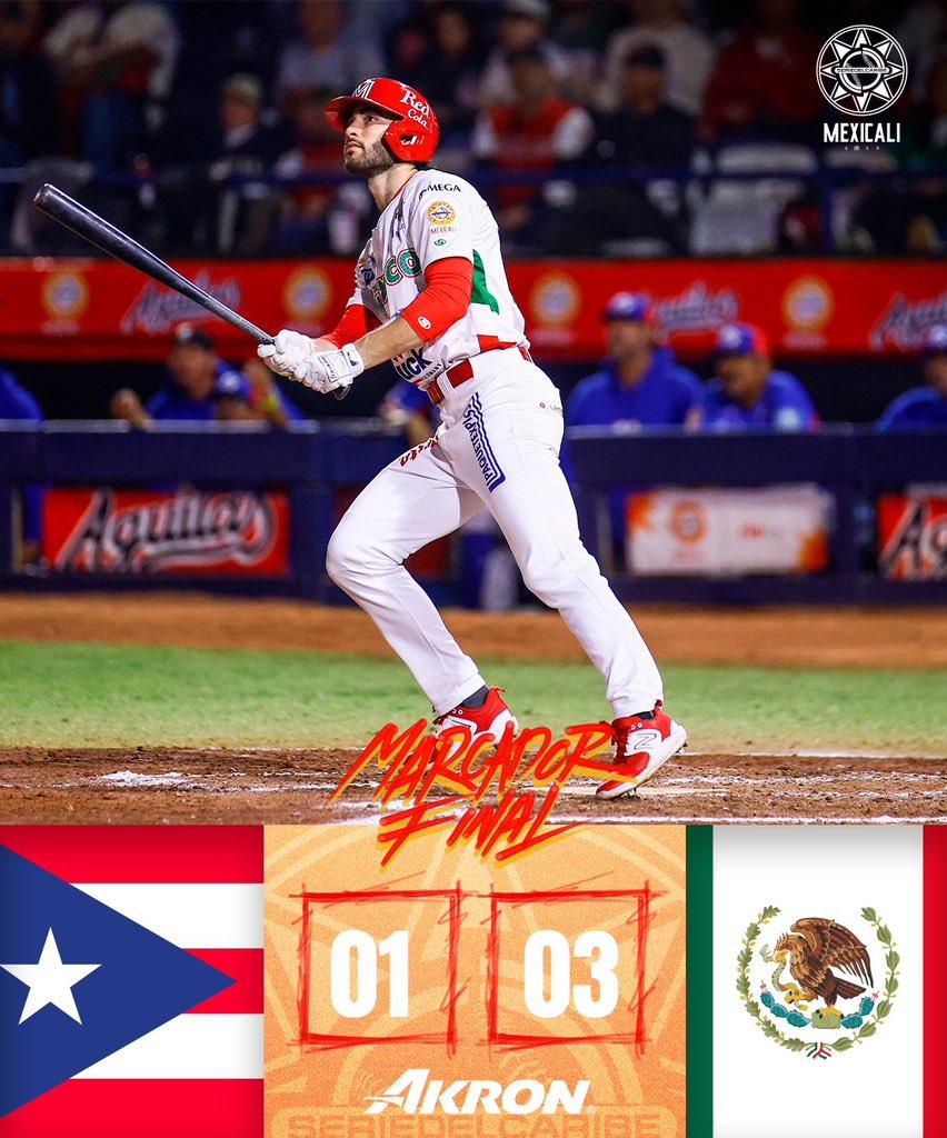 México logra el pase a final de la Serie del Caribe 2025