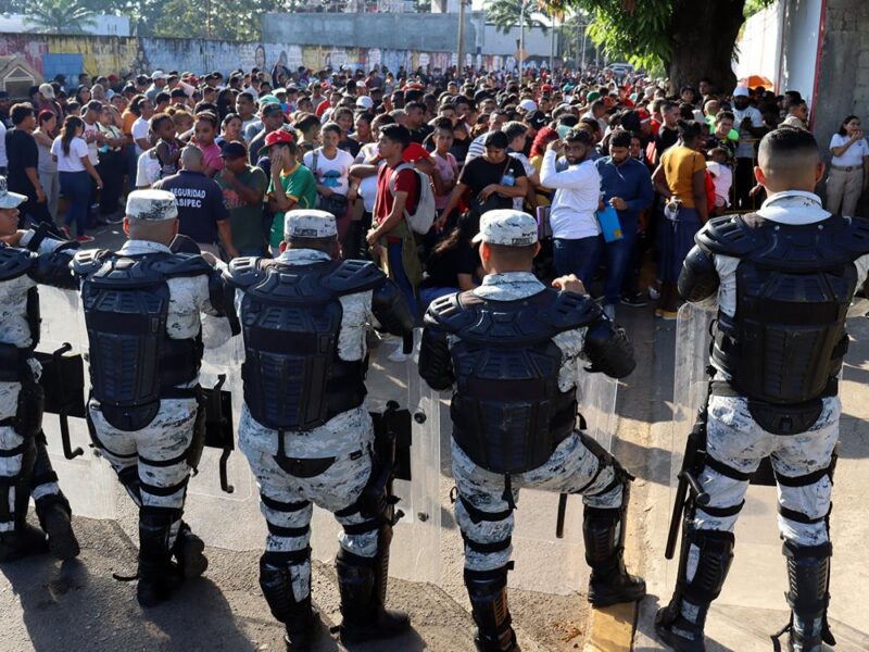 Militarización en la frontera y riesgos a los derechos humanos