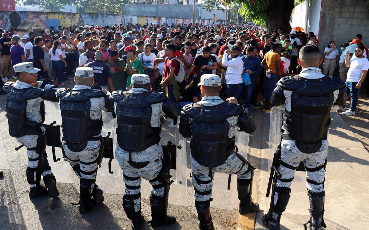 Militarización en la frontera y riesgos a los derechos humanos