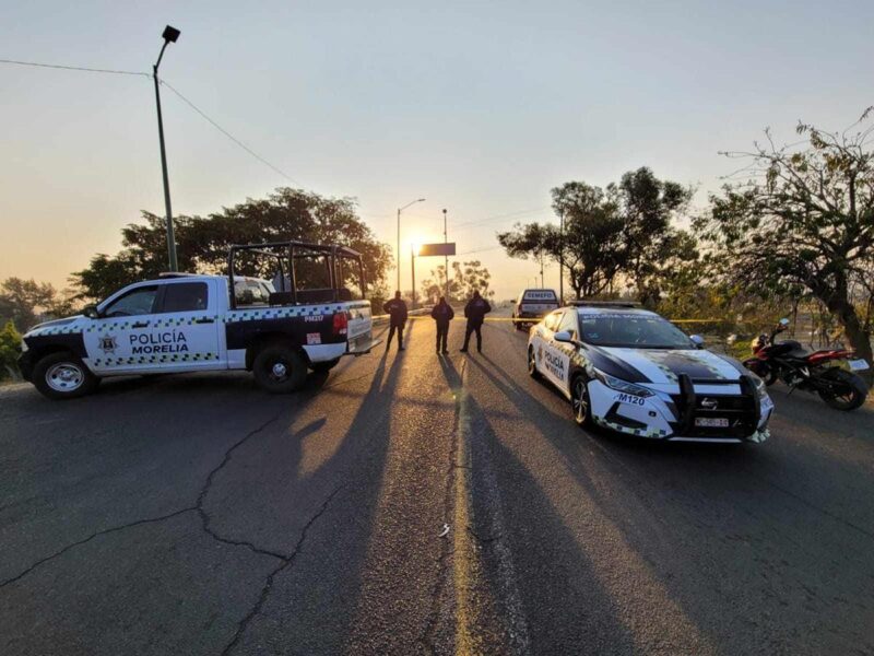 Morelia: Motociclista muere tras ser impactado por automovilista