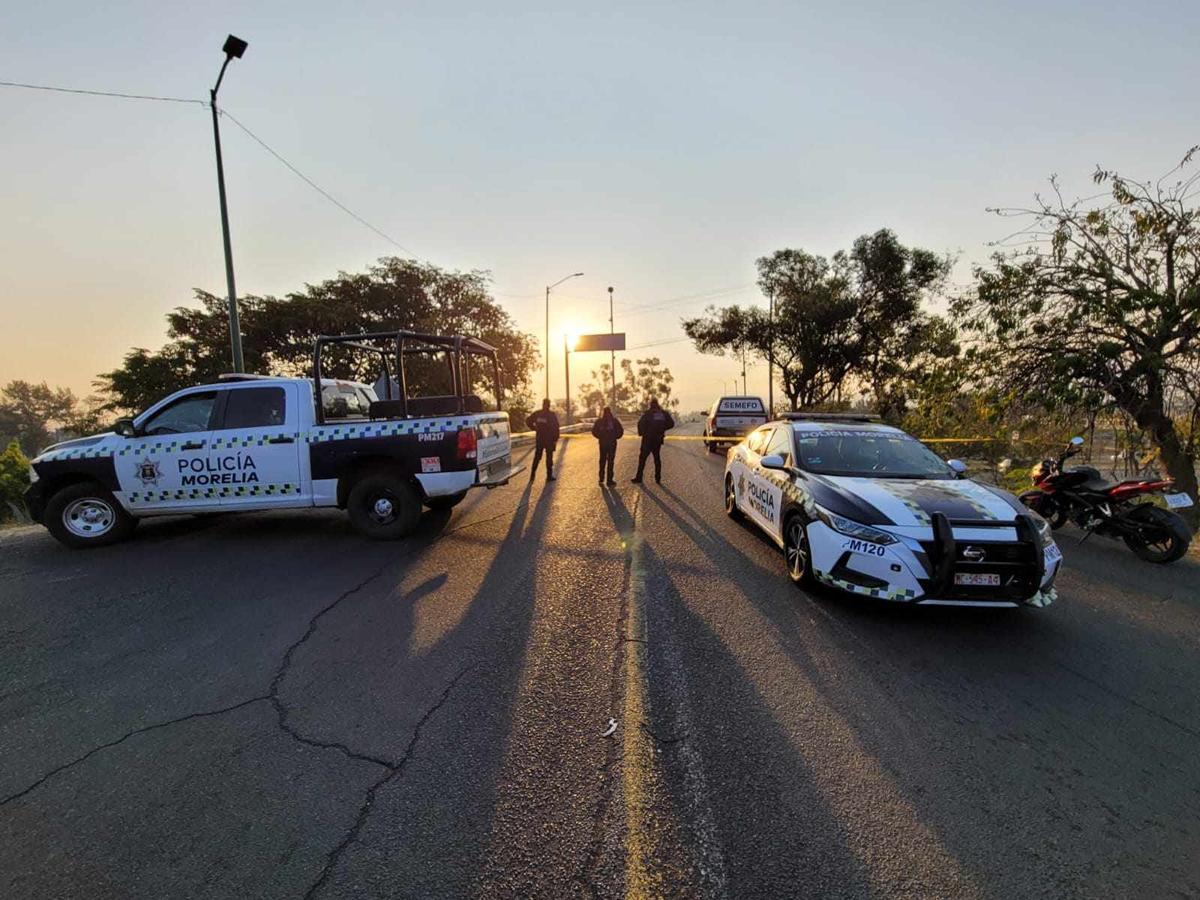 Morelia: Motociclista muere tras ser impactado por automovilista