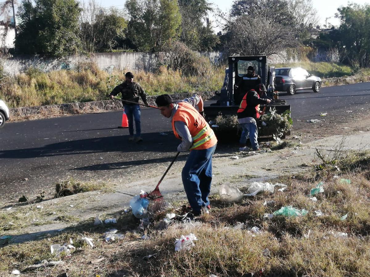 Morelia: Realiza limpieza en colonia Industrial y Colinas del Sur