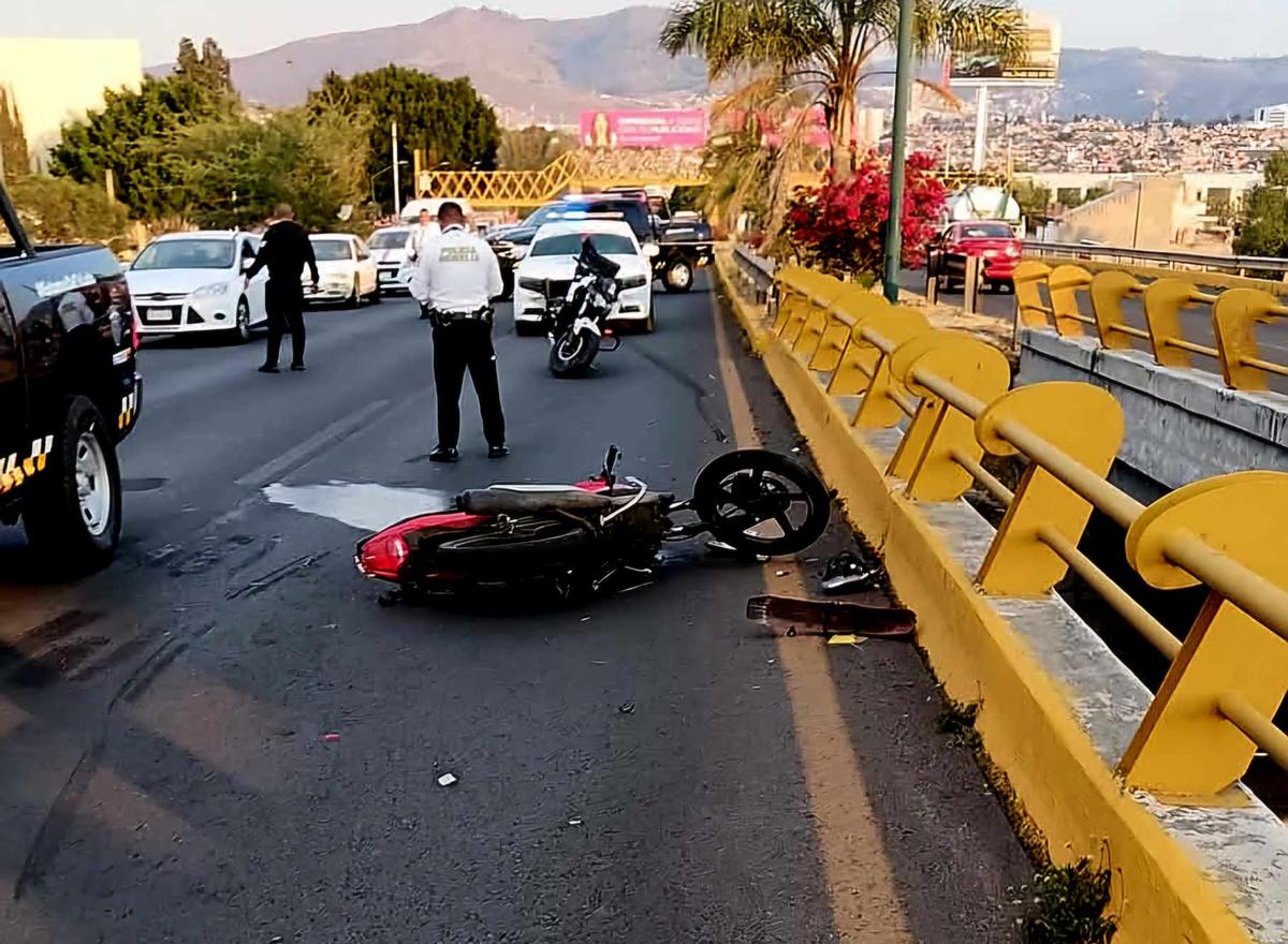 muerte motociclista embestido Libramiento Norte Morelia