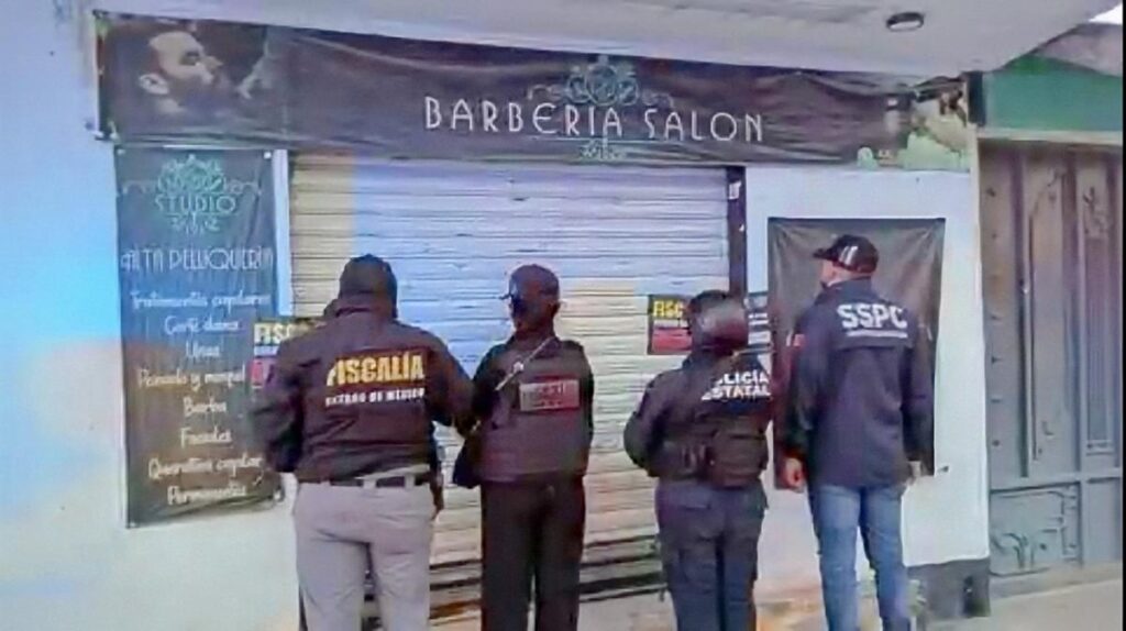 Operación Atarraya: aseguran 312 barberías en Edomex vinculadas al crimen organizando