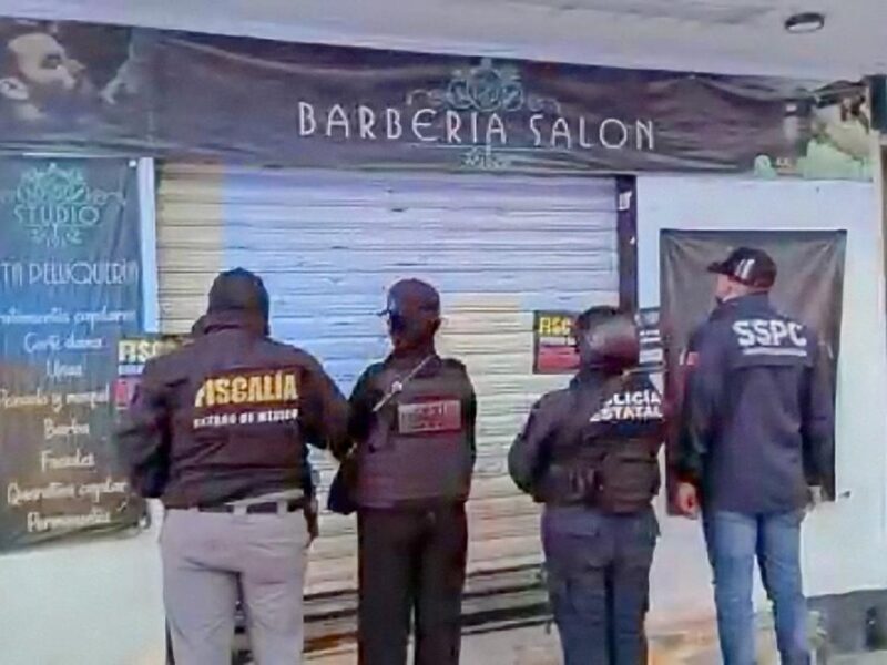 Operación Atarraya: aseguran 312 barberías en Edomex vinculadas al crimen organizando