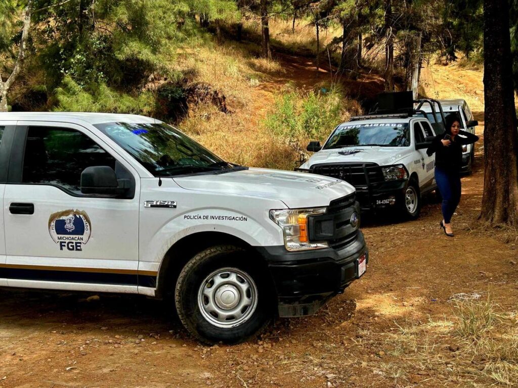 pajera hallada decapitada en el cerro de la Cruz, en Uruapan