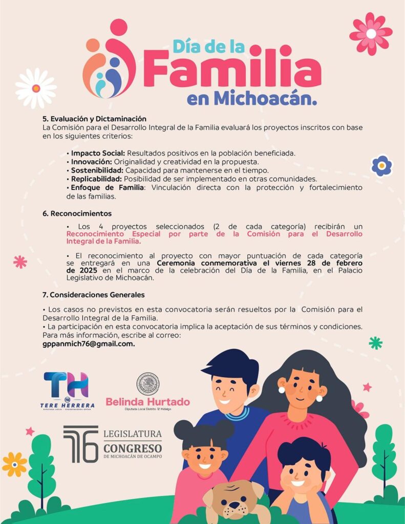 Participa en la Convocatoria por la Familia en Michoacán