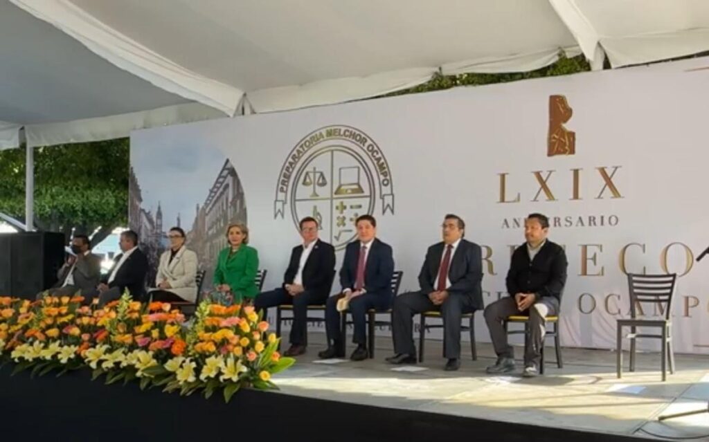 Prefeco "Melchor Ocampo" celebra LXIX Aniversario; reconoce apoyo de los 3 niveles de gobierno