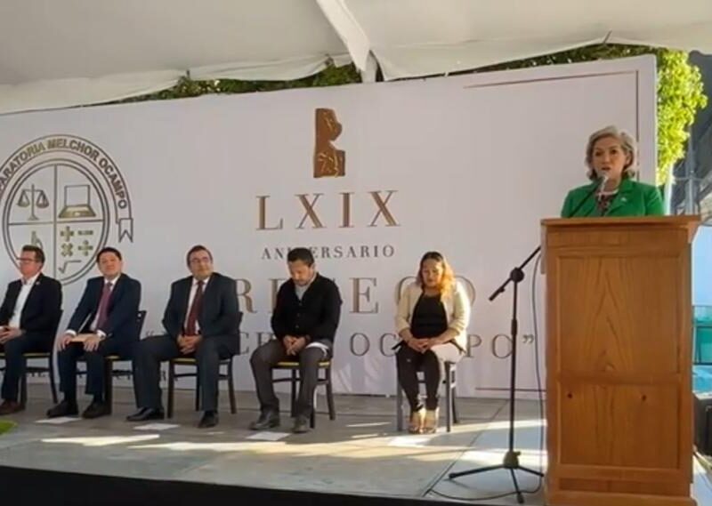 Prefeco "Melchor Ocampo" celebra su LXIX Aniversario en Morelia