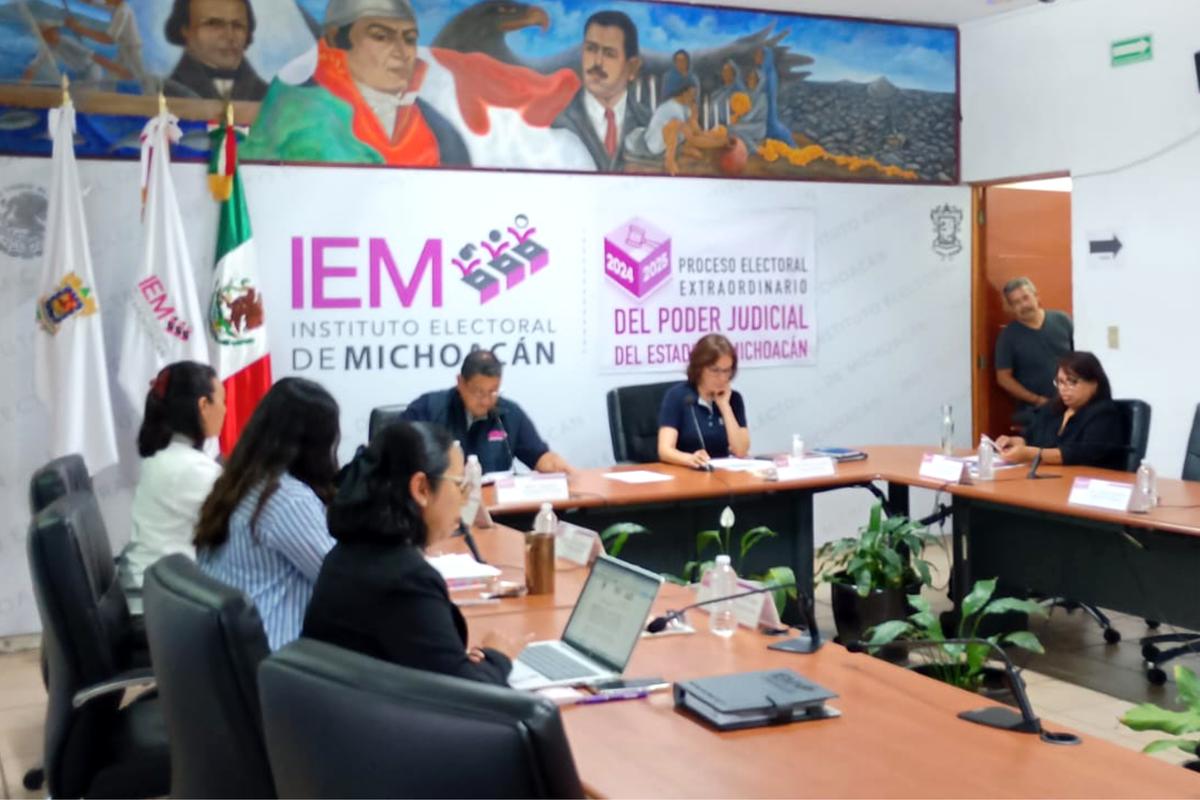 presupuesto IEM Michoacán elección judicial