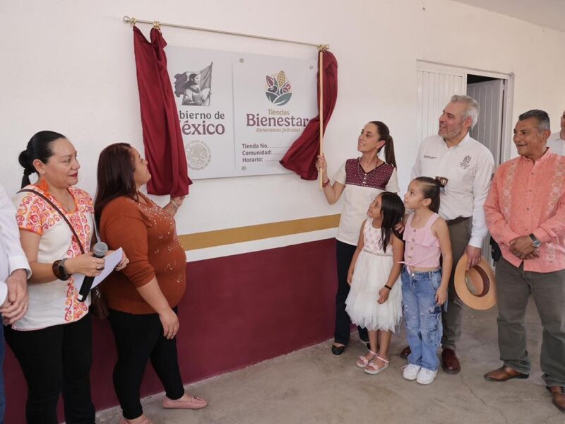 primera Tienda Bienestar nacional comunidad Michoacán