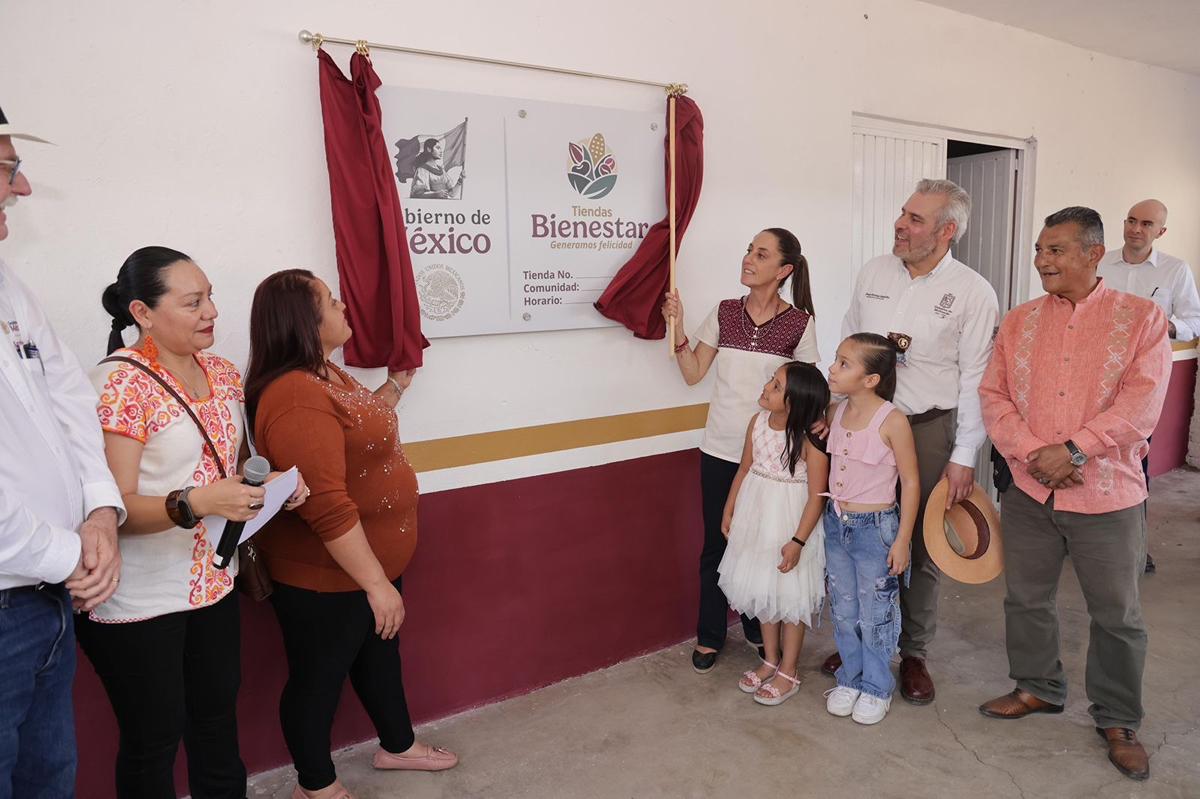 primera Tienda Bienestar nacional comunidad Michoacán