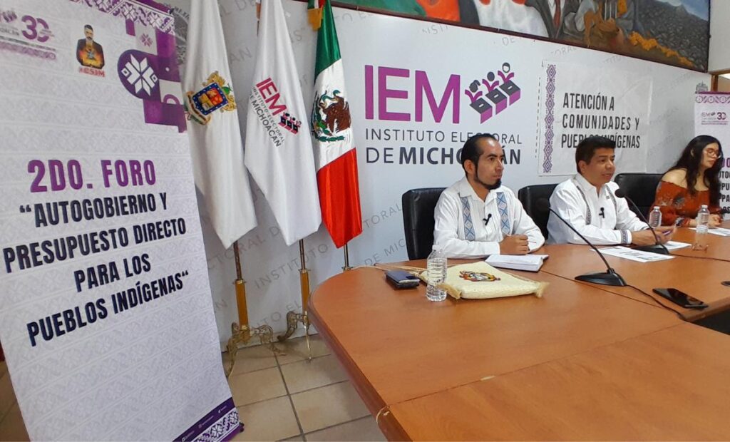 Realizarán IEM y Consejo Supremo Indígena de Michoacán, Foro de autogobierno y presupuesto directo