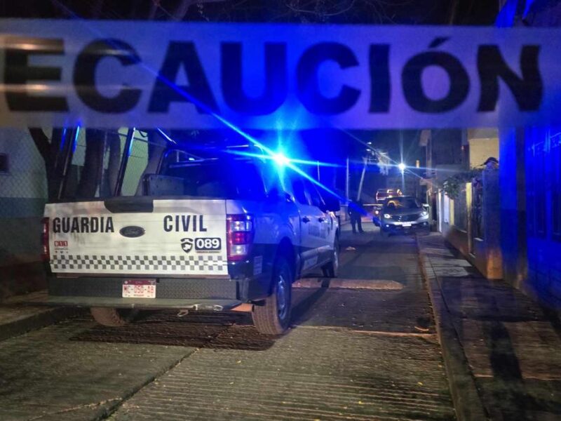 reportan homicidio a balazos en la Valencia Segunda Sección de Zamora