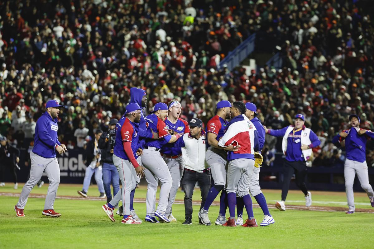 Revés para México con República Dominicana que es campeón de la Serie del Caribe 2025