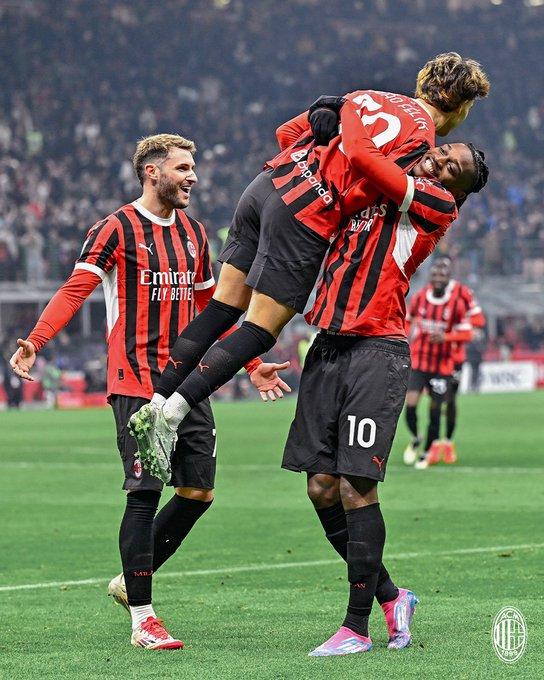 Santiago Giménez debut con el AC Milan y se luce con asistencia-1