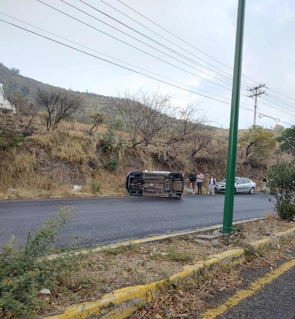 Se registran 5 accidentes vehiculares en distintos puntos de Morelia