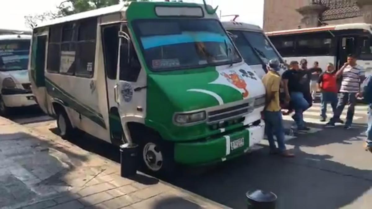 Transportistas amenazan con bloqueos, parar servicio y cerrar accesos a Morelia