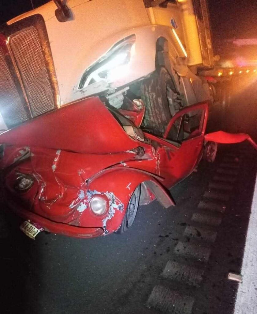 un fallecido deja choque múltiple en la autopista México – Guadalajara