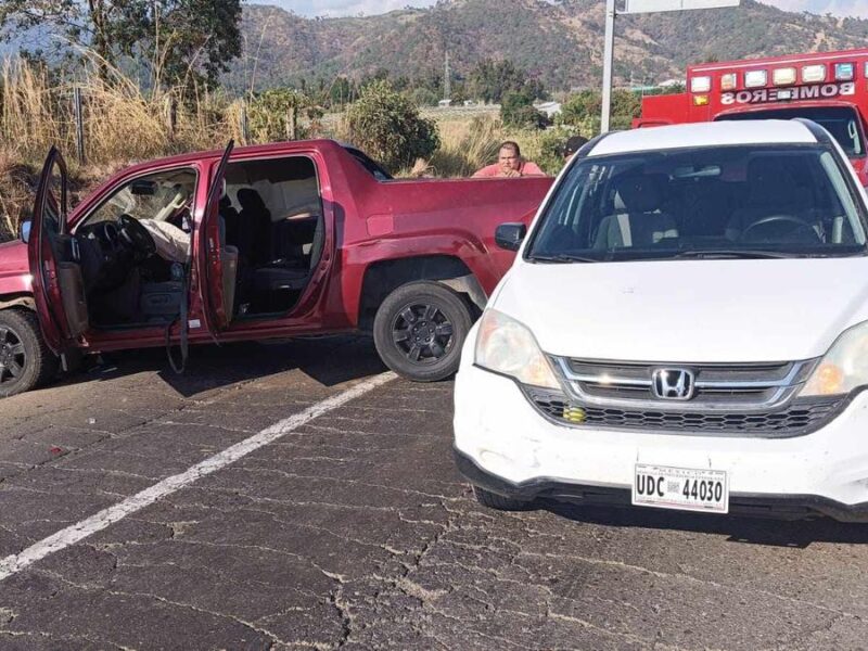 accidentes sobre la autopista Siglo XXI