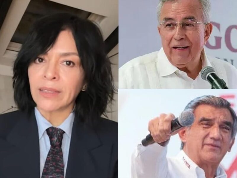 Anabel Hernandez acusa a Gobernadores de Sinaloa y Tamaulipas nexos con el Narco