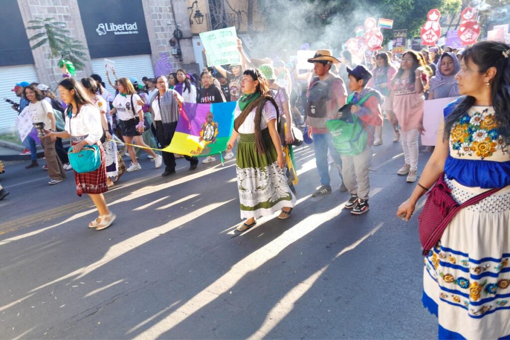 Marcha del 8-M en Morelia 3