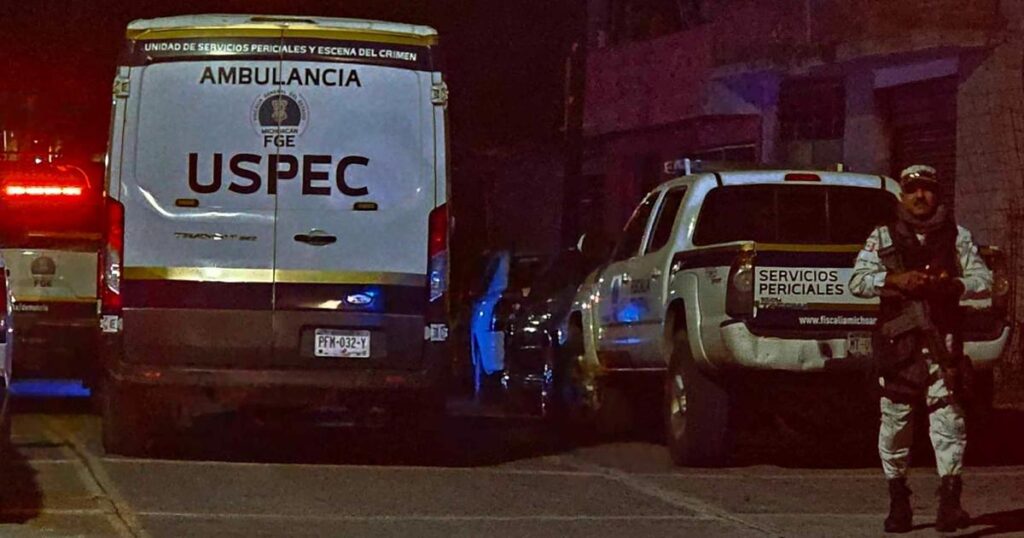 Ataque armado en Morelia deja dos muertos y un herido