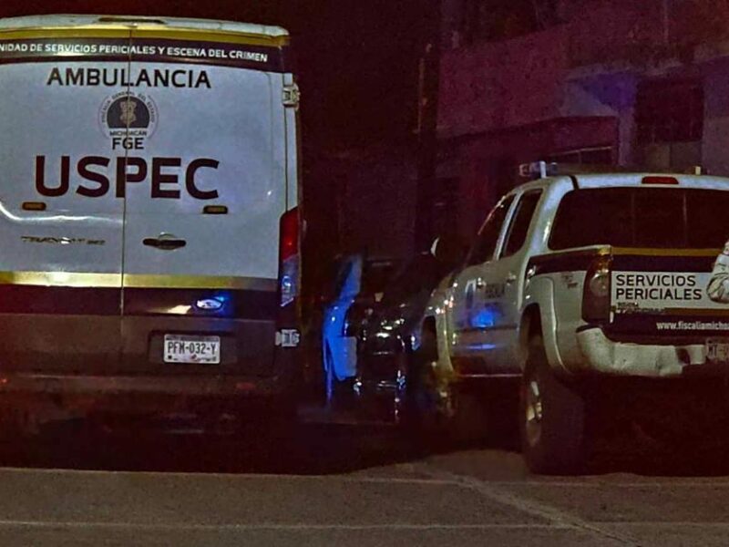 Ataque armado en Morelia deja dos muertos y un herido