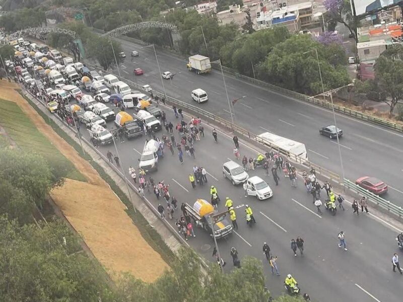 Bloquean la carretera México-Pachuca: gaseros