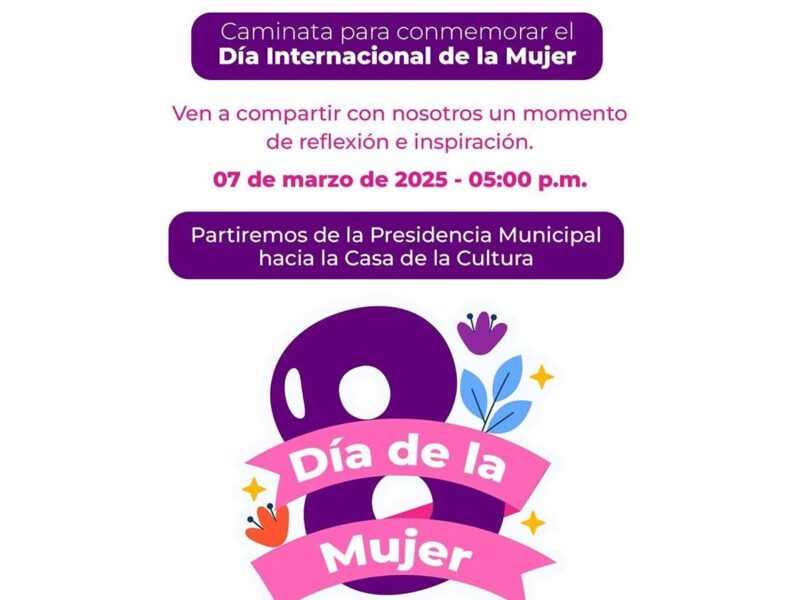 Caminata del Día de la mujer en Quiroga