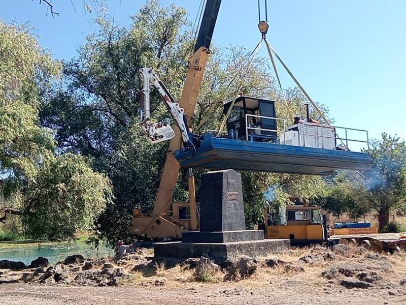 Continúa rescate del Manantial La Mintzita de Morelia