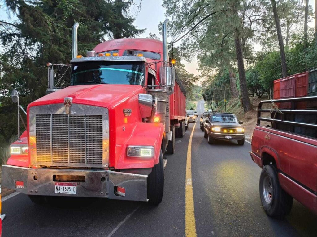 Cortadores de aguacate heridos en accidente vehicular carretera Peribán-Buenavista